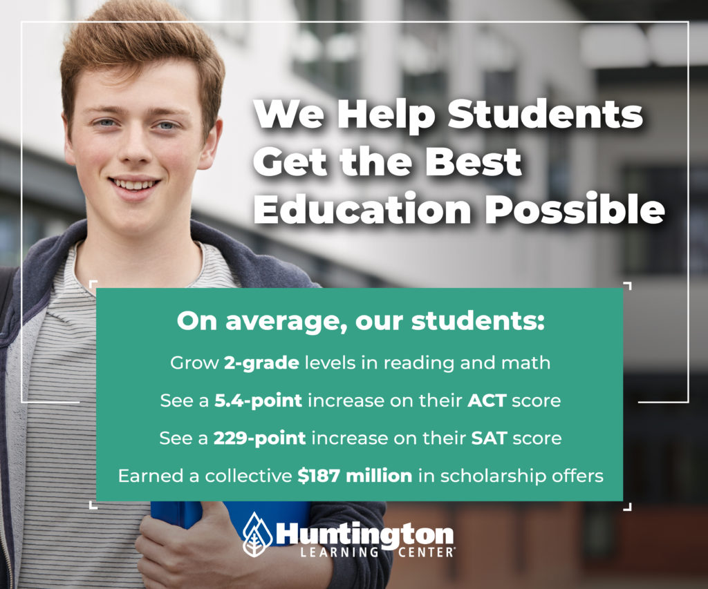 Infographic for Huntington Learning Center