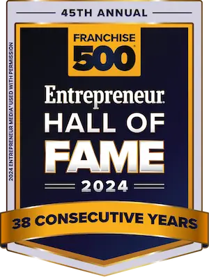 2024 Entrepreneur franchise Hall of Fame award