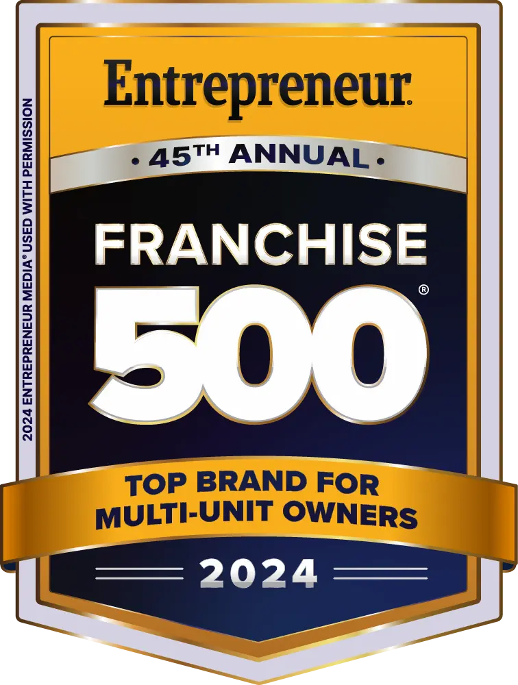 2024 Entrepreneur Top Brand for Multi-Unit owners